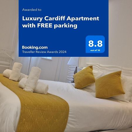 Luxury Cardiff Apartment With Free Parking, Free High-Speed Internet, Fully Equipped Kitchen 外观 照片