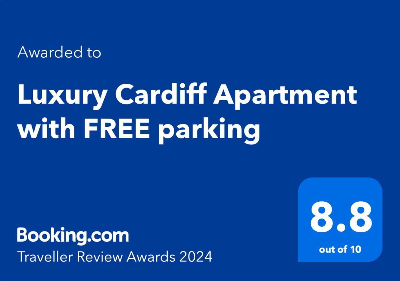 Luxury Cardiff Apartment With Free Parking, Free High-Speed Internet, Fully Equipped Kitchen 外观 照片