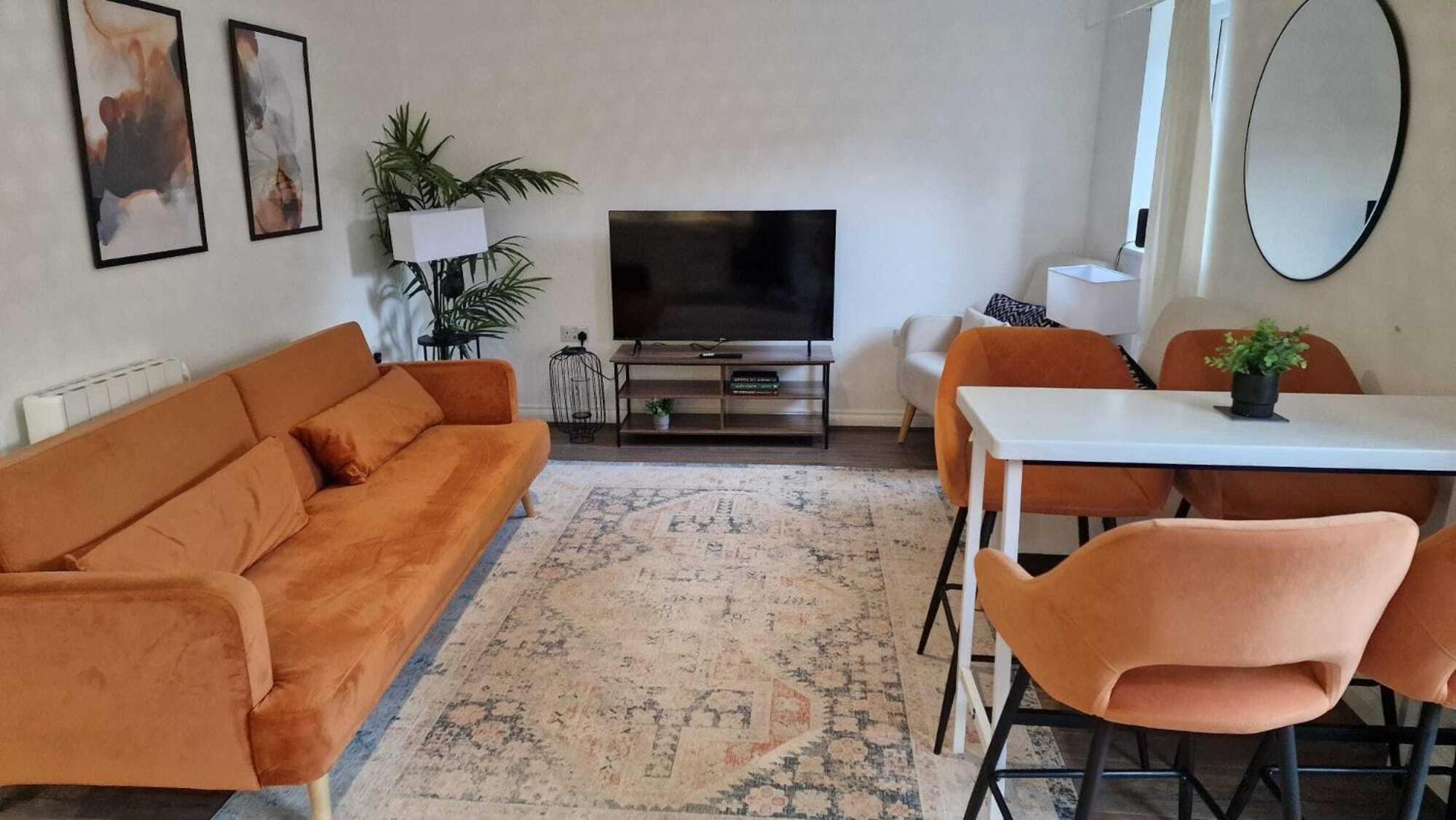 Luxury Cardiff Apartment With Free Parking, Free High-Speed Internet, Fully Equipped Kitchen 外观 照片