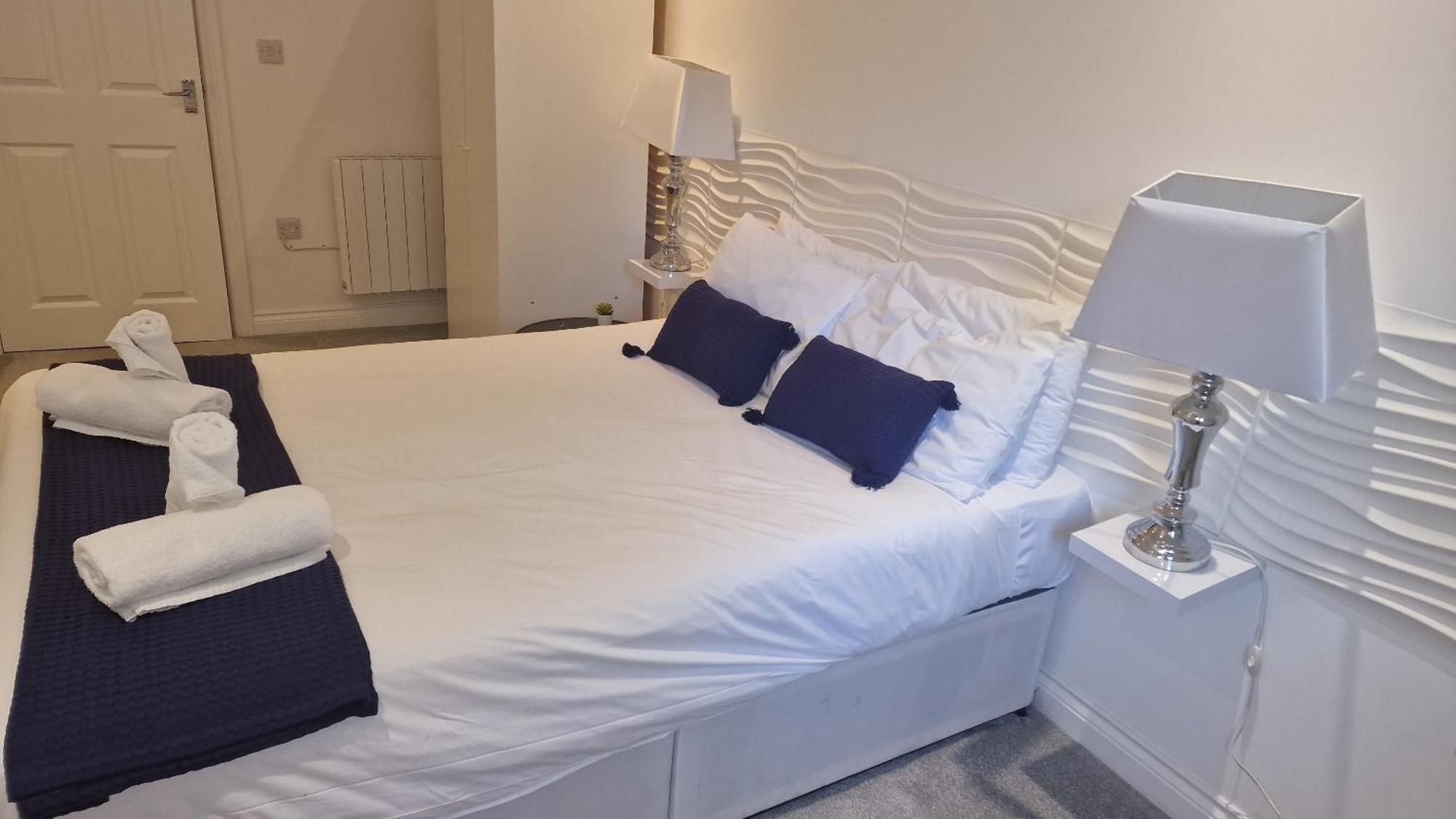 Luxury Cardiff Apartment With Free Parking, Free High-Speed Internet, Fully Equipped Kitchen 外观 照片